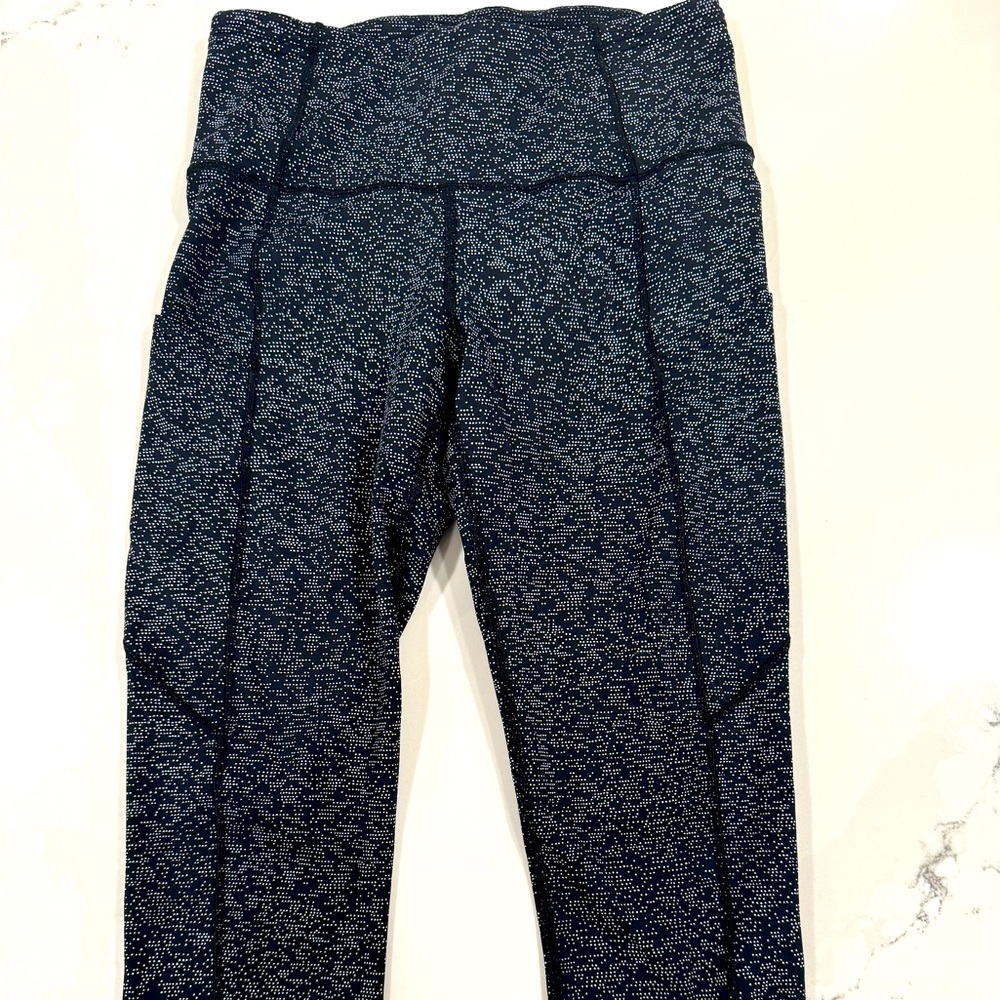 Lululemon fast and free pants in size 4 with 21” inseam.